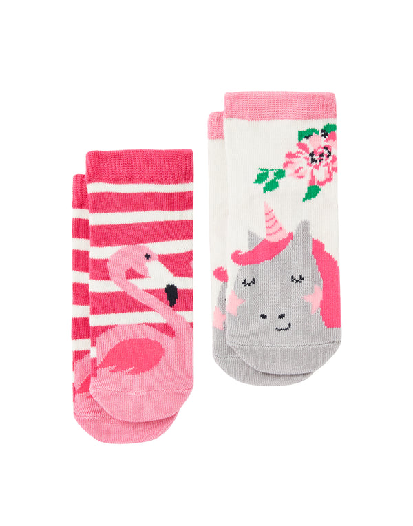 Neat Feet Socks (Flamingo/Unicorn) - il Bambino Store
