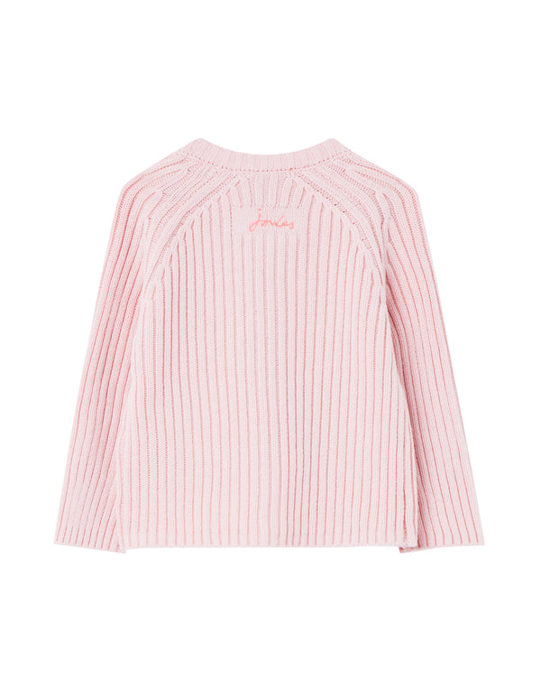 Pink Stars Knit Cardigan - Il Bambino Store