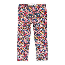 Stretch Knit Leggings Floral for girl - Il Bambino Store
