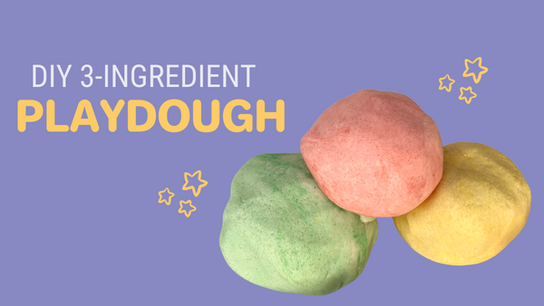 Make your own 3-ingredient playdough
