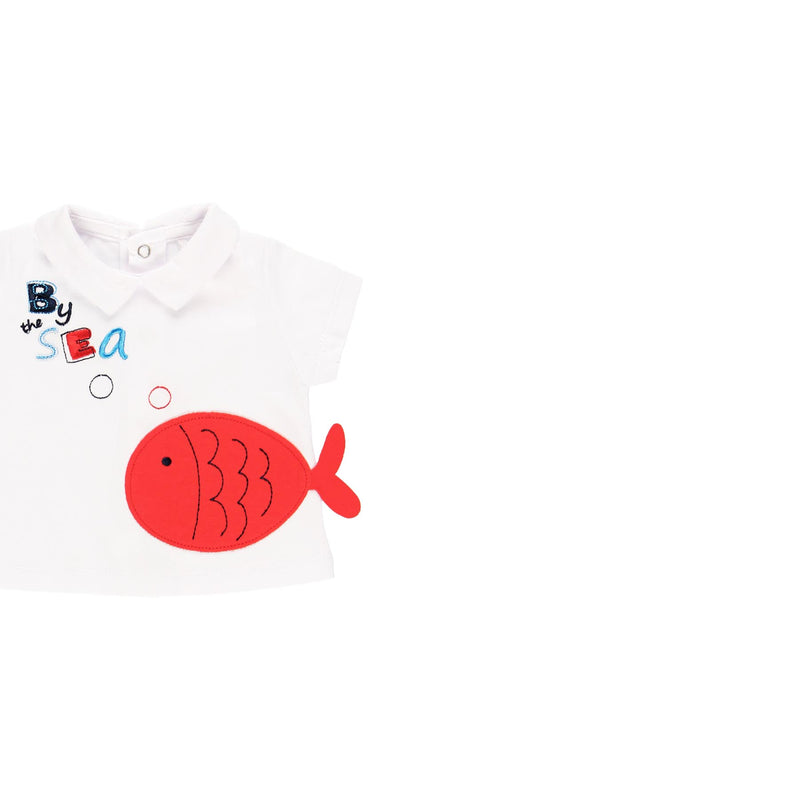 Pack Knit "Fish" for baby boy - Il Bambino Store