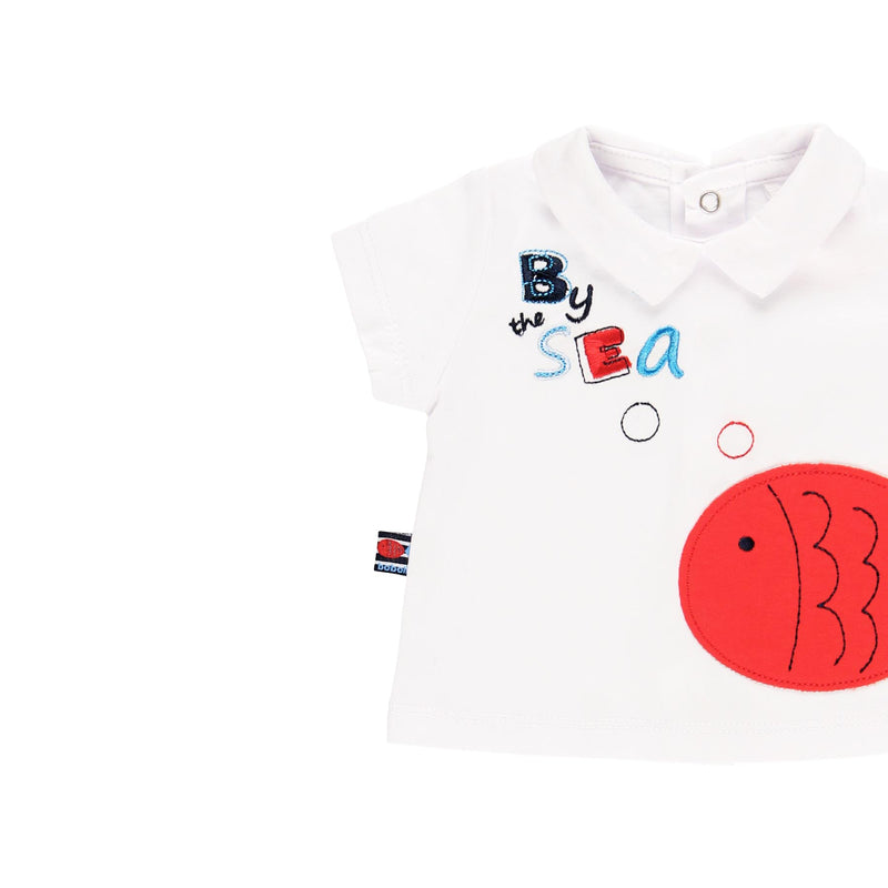 Pack Knit "Fish" for baby boy - Il Bambino Store