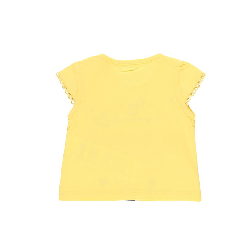 Knit T-Shirt "Summer" for baby girl - Il Bambino Store