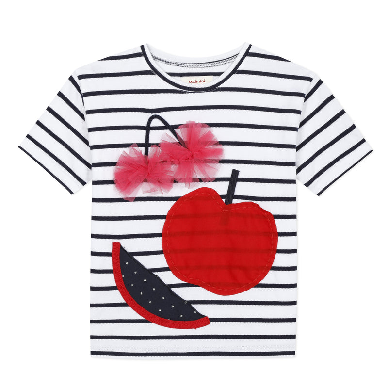 Striped Short Sleeve T-shirt - Il Bambino Store
