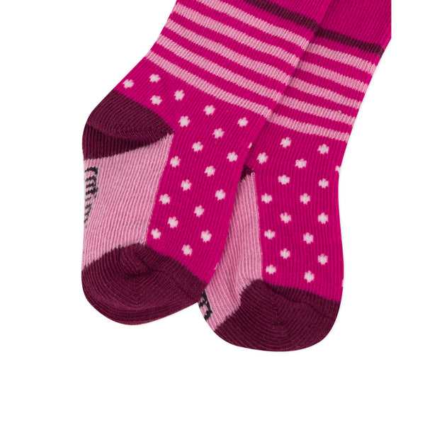 Pink Knitted Tights - Il Bambino Store