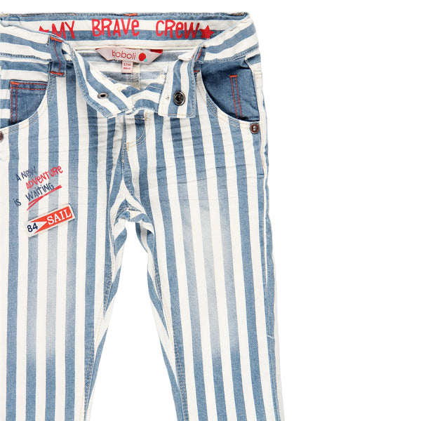 Denim Stretch Trousers for Boy - il Bambino Store