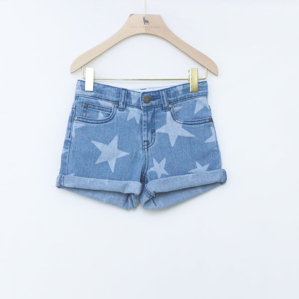 Stars Denim Shorts - il Bambino Store