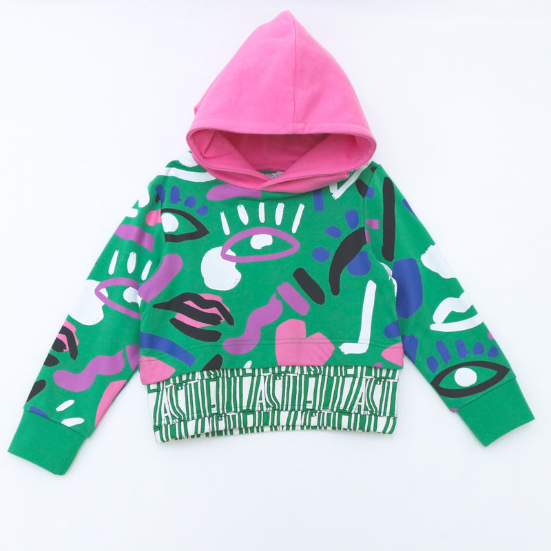 Graphic Face Hoodie - il Bambino Store