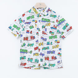 Super Dude Cotton Shirt - il Bambino Store