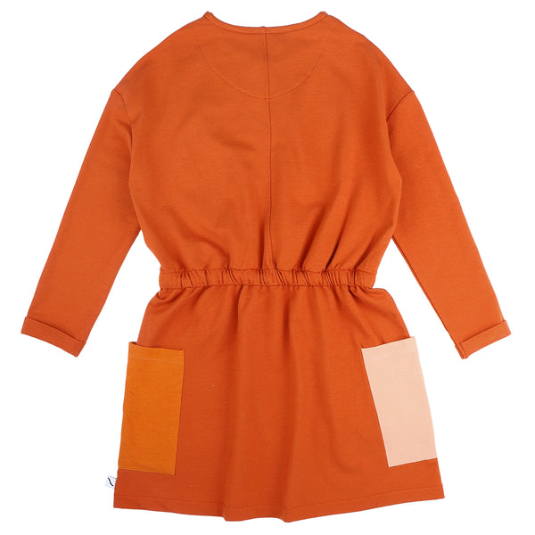 Basic Sweats Cinnamon Dress - il Bambino Store