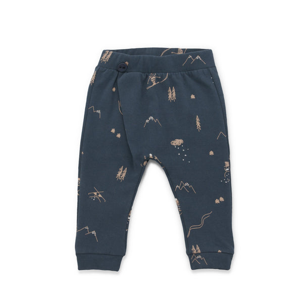 Snow Pants in Nocturnal Blue - Il Bambino Store