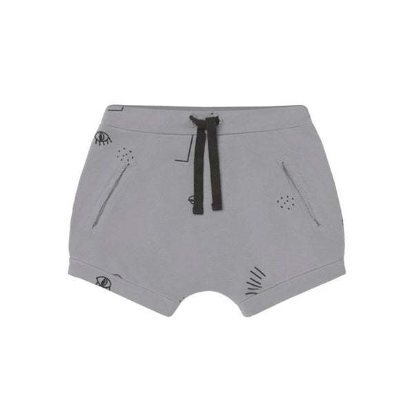 Twin-Grey Shorts - Il Bambino Store