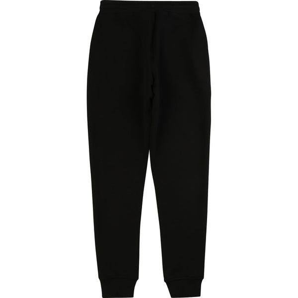 French Terry Sweatpants with Logo Down The Leg - Il Bambino Store