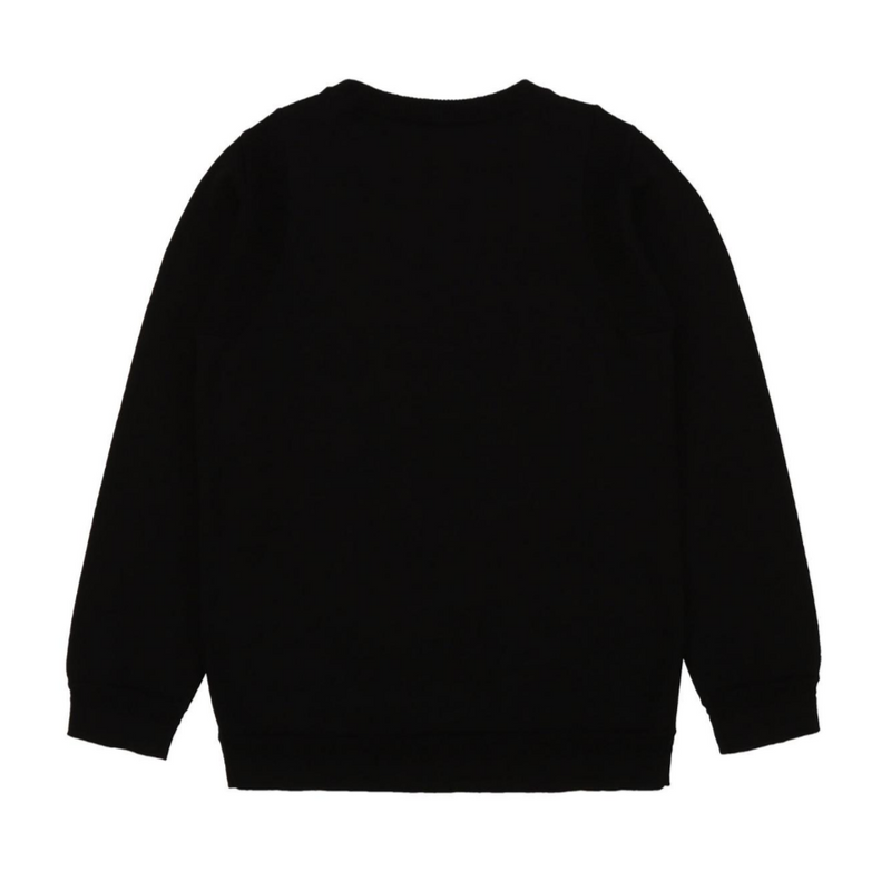 Knitted Sweater with High Density Karl Print - Il Bambino Store