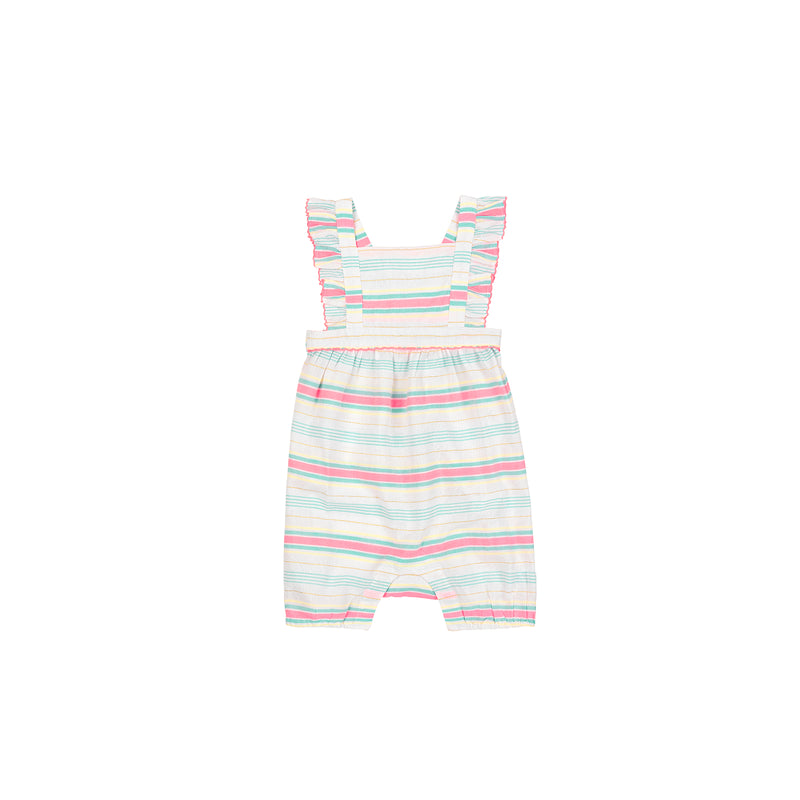 Baby Multi Stripe Romper - Il Bambino Store