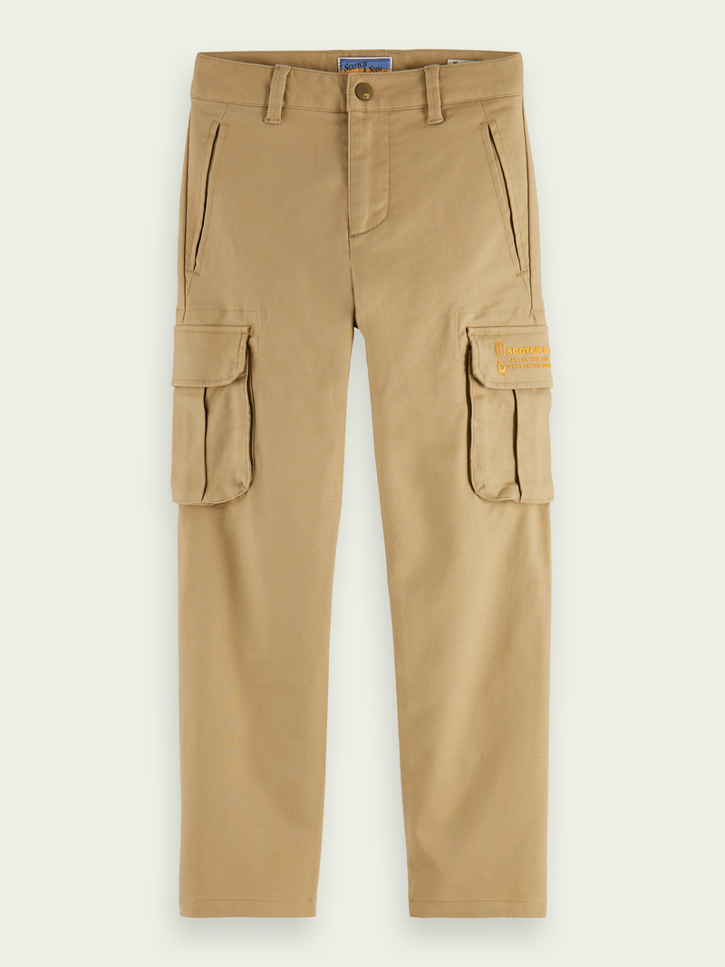 Boys Loose Tapered Fit Cargo Pants - Il Bambino Store